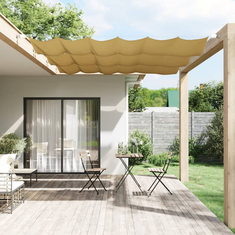 Vidaxl Luifel Vertikal 60x270 cm Oxford Stoff Beige
