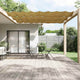 Vidaxl Luifel Vertikal 60x1200 cm Oxford Stoff Beige