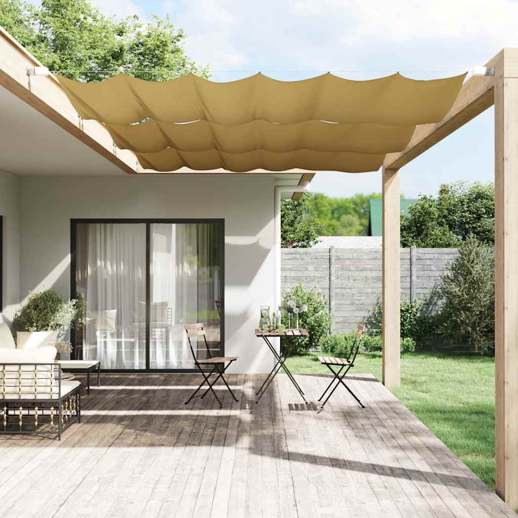 Vidaxl Luifel vertikal 140x270 cm Oxford Stoff Beige