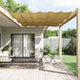 Vidaxl Luifel vertikal 140x270 cm Oxford Stoff Beige