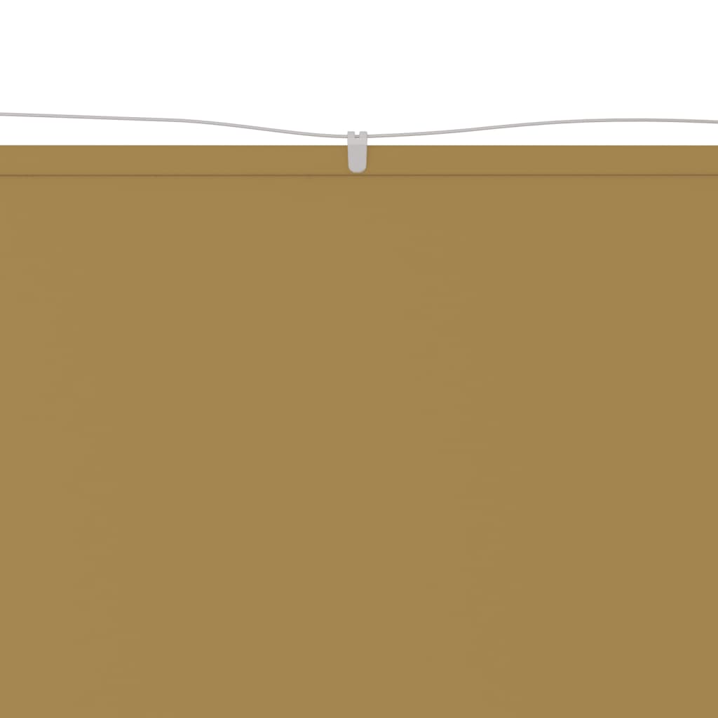 Vidaxl Luifel vertikal 140 x 360 cm Oxford Stoff Beige