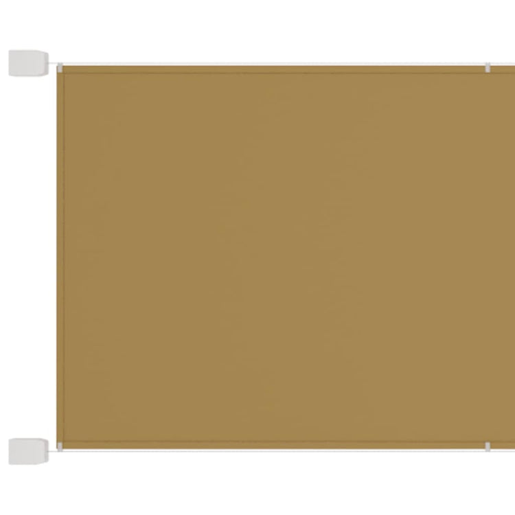 Vidaxl Luifel vertikal 140 x 420 cm Oxford Stoff Beige