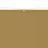 Vidaxl Luifel Vertikal 180x1000 cm Oxford Stoff Beige