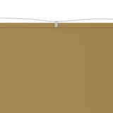 Vidaxl Luifel Vertikal 180x1000 cm Oxford Stoff Beige - afbeelding 3