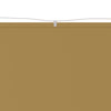Vidaxl Luifel Vertikal 200x420 cm Oxford Stoff Beige