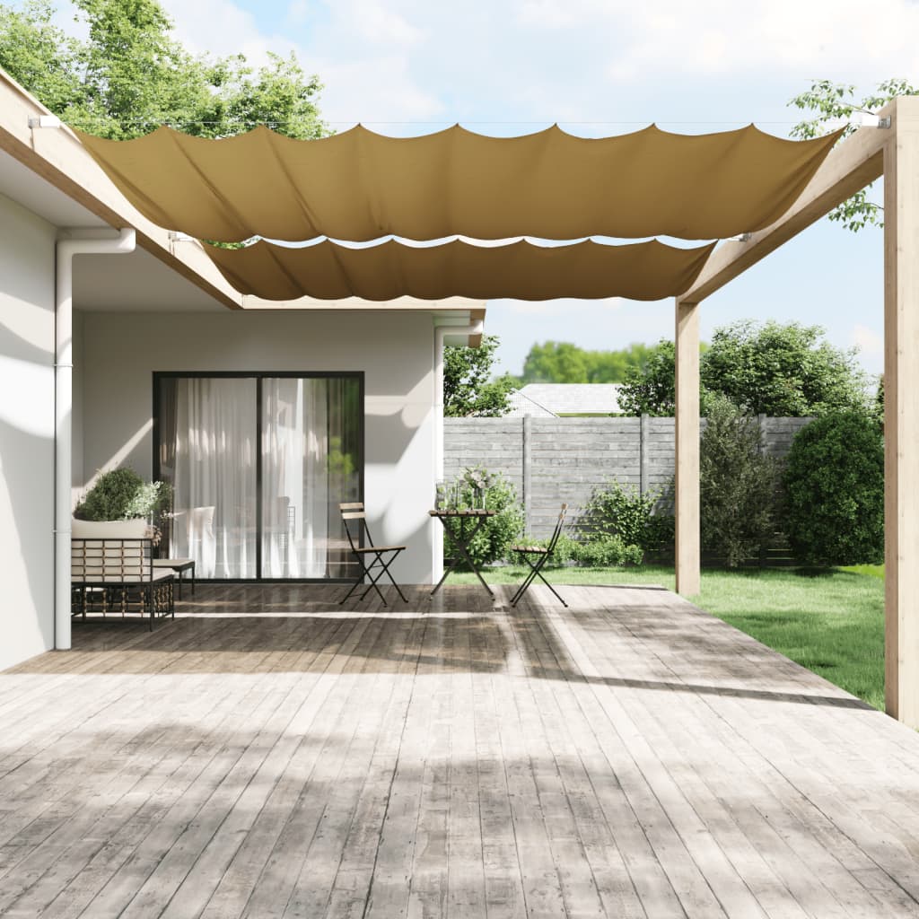 Vidaxl Luifel Vertikal 300 x 360 cm Oxford Stoff Beige
