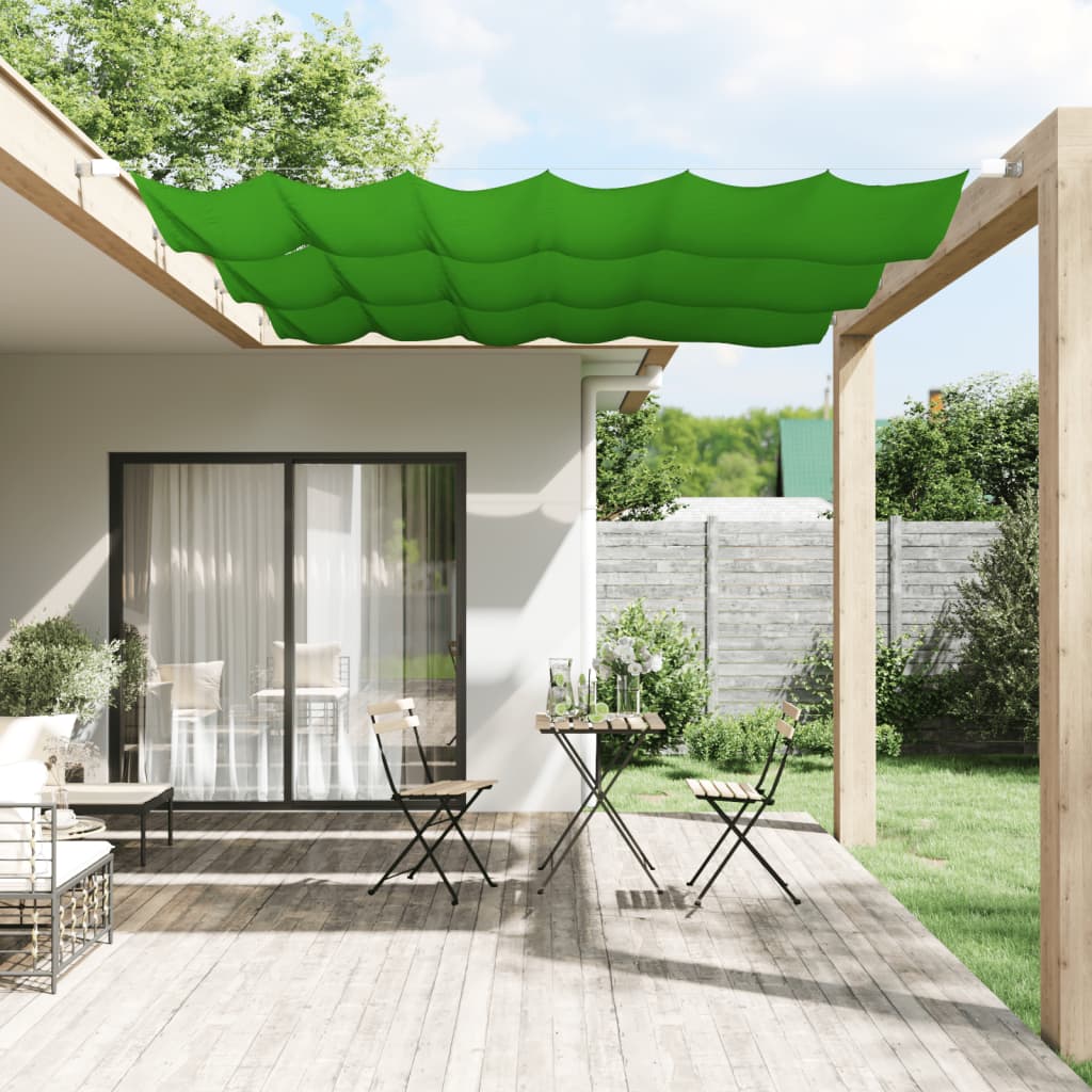 Vidaxl Luifel Vertikal 60x270 cm Oxford Stoff hellgrün
