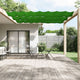Vidaxl Luifel vertikal 60x420 cm Oxford Stoff hellgrün