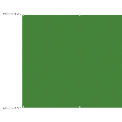 Vidaxl Luifel vertikal 60x600 cm Oxford Stoff hellgrün