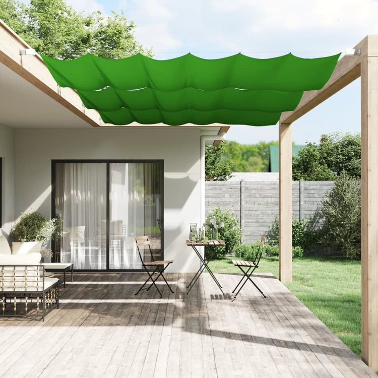 Vidaxl Luifel vertikal 140 x 270 cm Oxford Stoff hellgrün