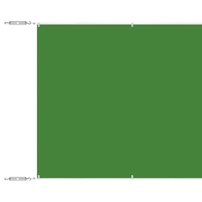 Vidaxl Luifel vertikal 140 x 600 cm Oxford Stoff hellgrün