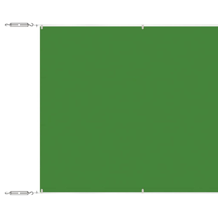 Vidaxl Luifel vertikal 180 x 600 cm Oxford Stoff hellgrün
