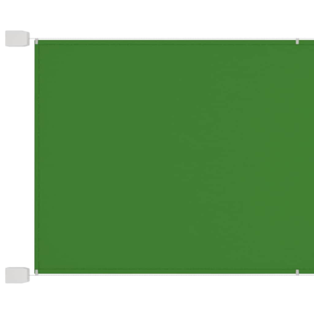 Vidaxl Luifel Vertikal 200x360 cm Oxford Stoff hellgrün