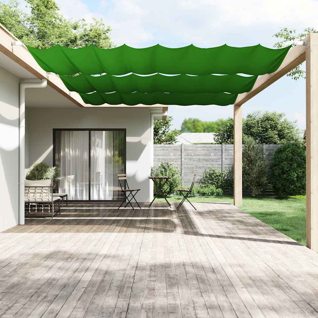 Vidaxl Luifel Vertikal 200x360 cm Oxford Stoff hellgrün