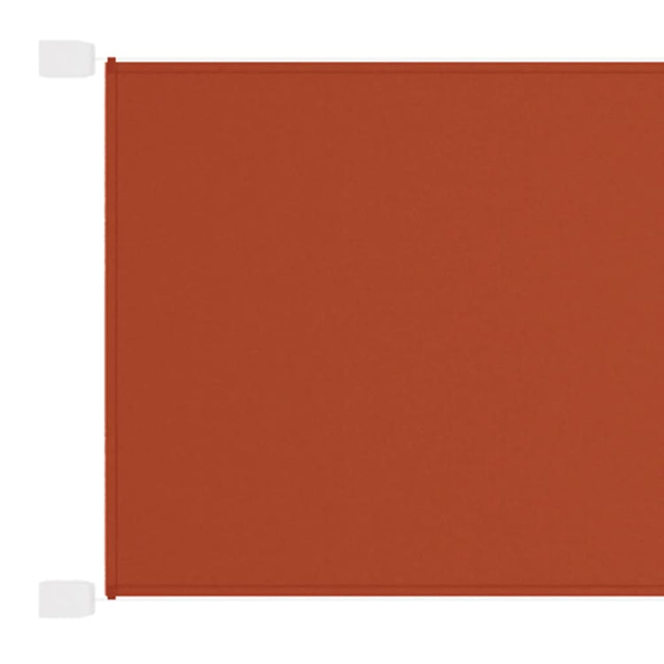 Vidaxl Luifel Vertikal 60x420 cm Oxford Fabric Terracotta -Colored