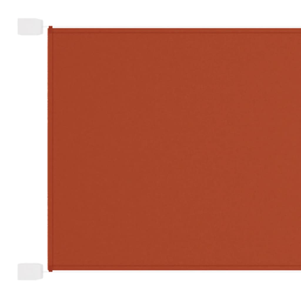 Vidaxl Luifel vertikal 140 x 420 cm Oxford Fabric Terracotta -Colored