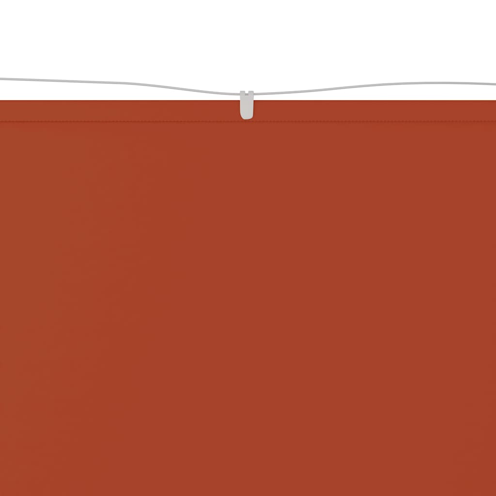 Vidaxl Luifel vertikal 140 x 600 cm Oxford Fabric Terracotta -Colored