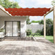 Vidaxl Luifel vertikal 140 x 800 cm Oxford Fabric Terracotta -Colored