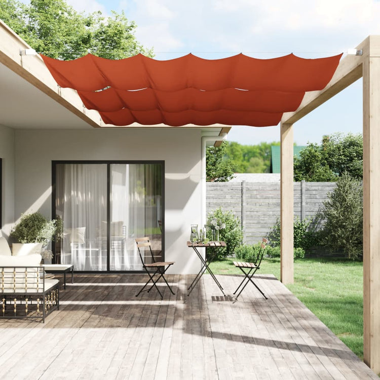 Vidaxl Luifel Vertikal 180 x 270 cm Oxford Fabric Terracotta -Colored