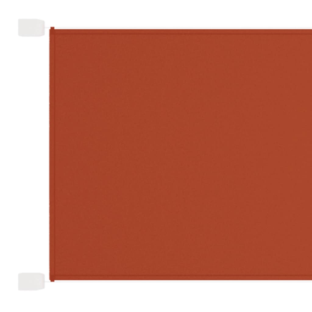Vidaxl Luifel Vertikal 180 x 360 cm Oxford Fabric Terracotta -gelöscht