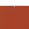 Vidaxl Luifel Vertikal 180 x 420 cm Oxford Fabric Terrakotta -gelöscht