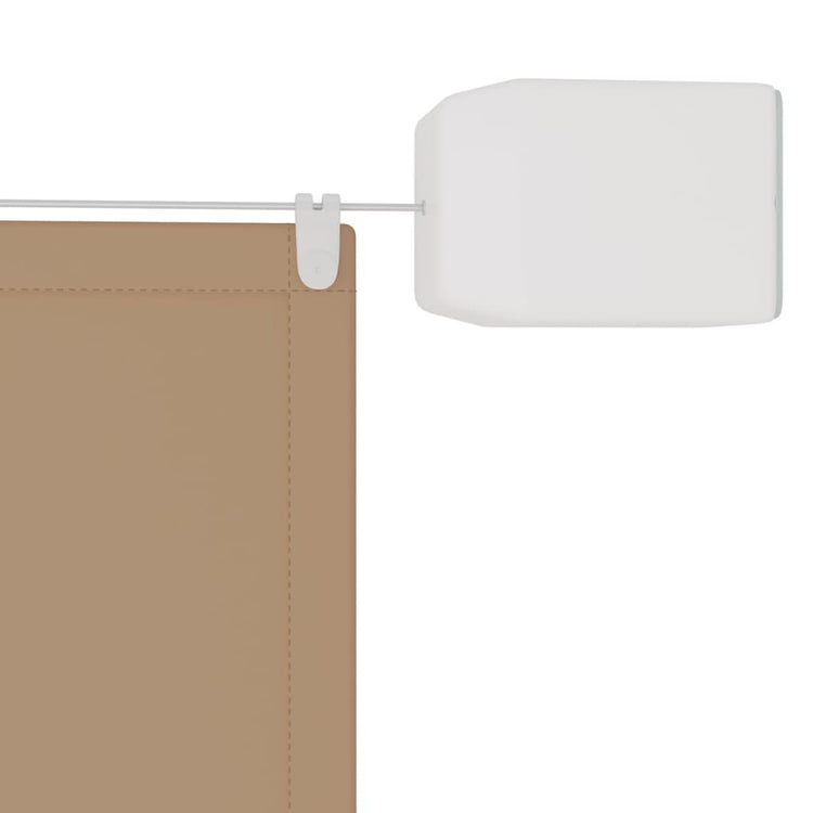 Vidaxl Luifel Vertikal 60x270 cm Oxford Stofftaupe