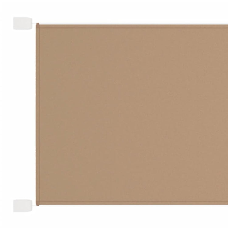 Vidaxl Luifel vertikal 140 x 360 cm Oxford Stofftaupe