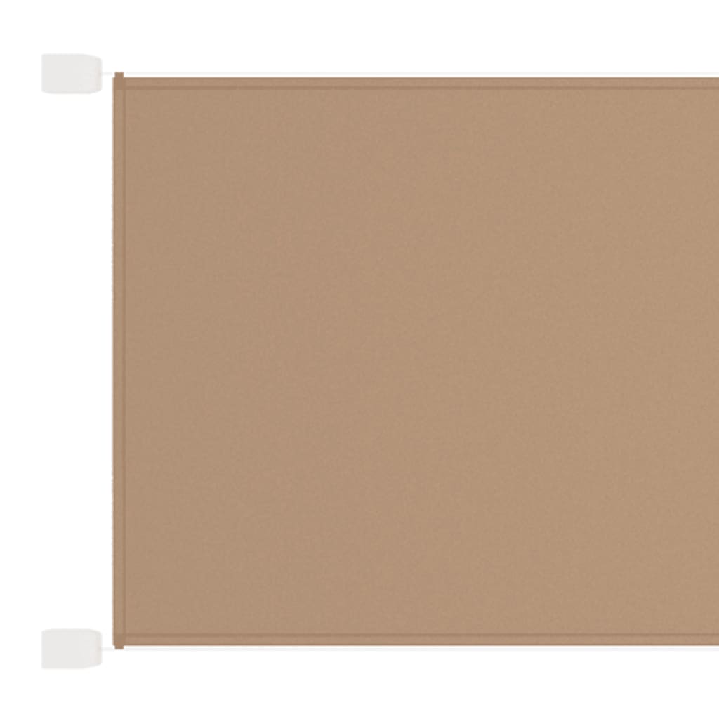Vidaxl Luifel Vertikal 180 x 360 cm Oxford Stofftaupe
