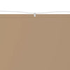 Vidaxl Luifel Vertikal 180 x 360 cm Oxford Stofftaupe