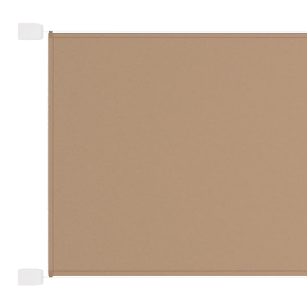Vidaxl Luifel Vertikal 250 x 420 cm Oxford Stofftaupe
