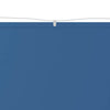 Vidaxl Luifel vertikal 100x600 cm Oxford Stoff blau