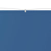 Vidaxl Luifel vertikal 140 x 600 cm Oxford Stoff blau