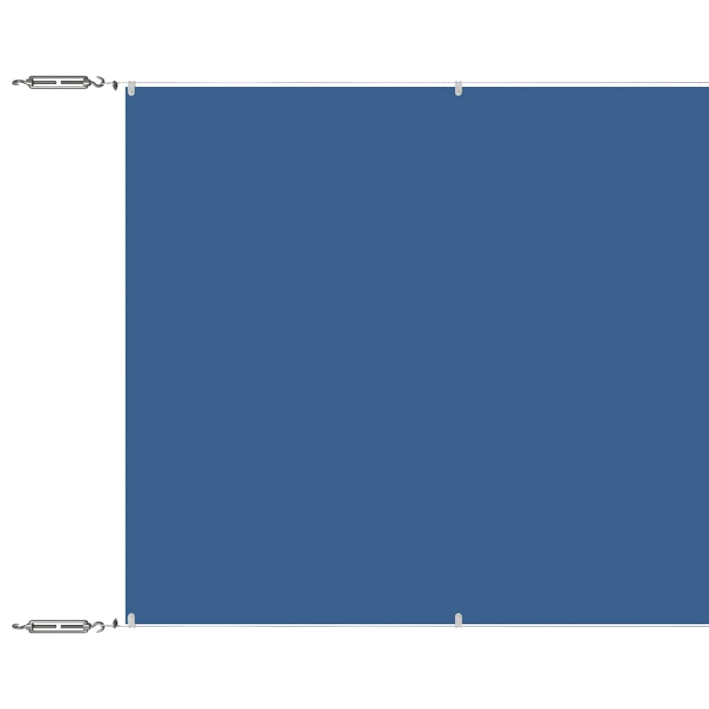 Vidaxl Luifel vertikal 140 x 800 cm Oxford Stoff blau