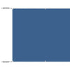 Vidaxl Luifel vertikal 140x1000 cm Oxford Stoff blau