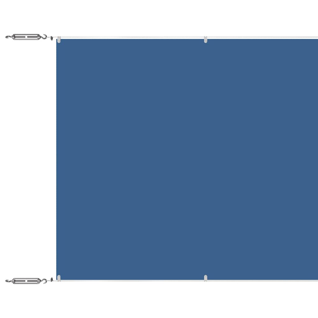 Vidaxl Luifel vertikal 140x1200 cm Oxford Stoff blau