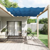 Vidaxl Luifel vertikal 180x270 cm Oxford Stoff blau
