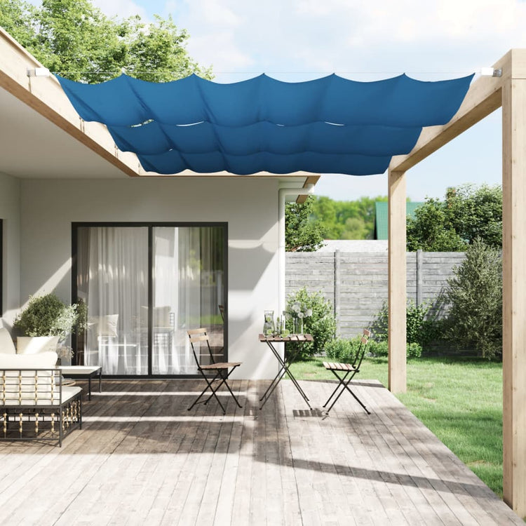 Vidaxl Luifel vertikal 180x270 cm Oxford Stoff blau