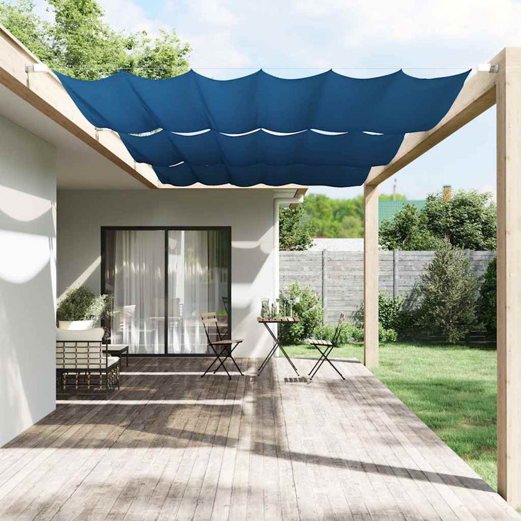Vidaxl Luifel Vertikal 200x270 cm Oxford Stoff blau