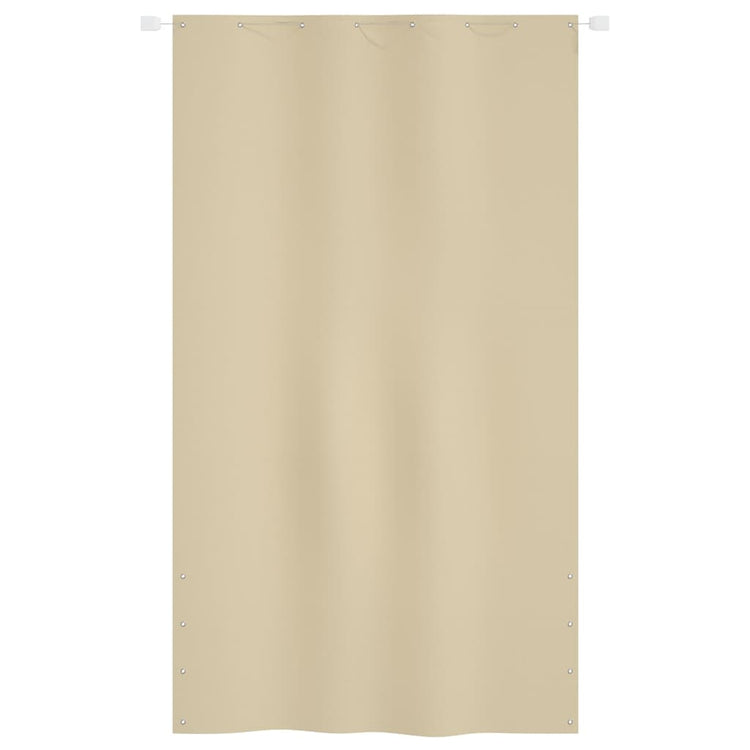 Vidaxl Balkon Bildschirm 140x240 cm Oxford Stoff Beige