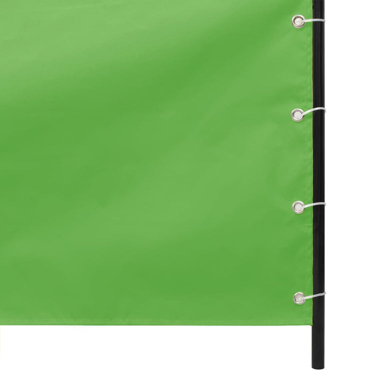Vidaxl Balkon Bildschirm 100x240 cm Oxford Stoff hellgrün