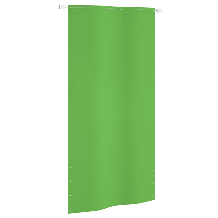Vidaxl Balkon Bildschirm 120x240 cm Oxford Stoff hellgrün
