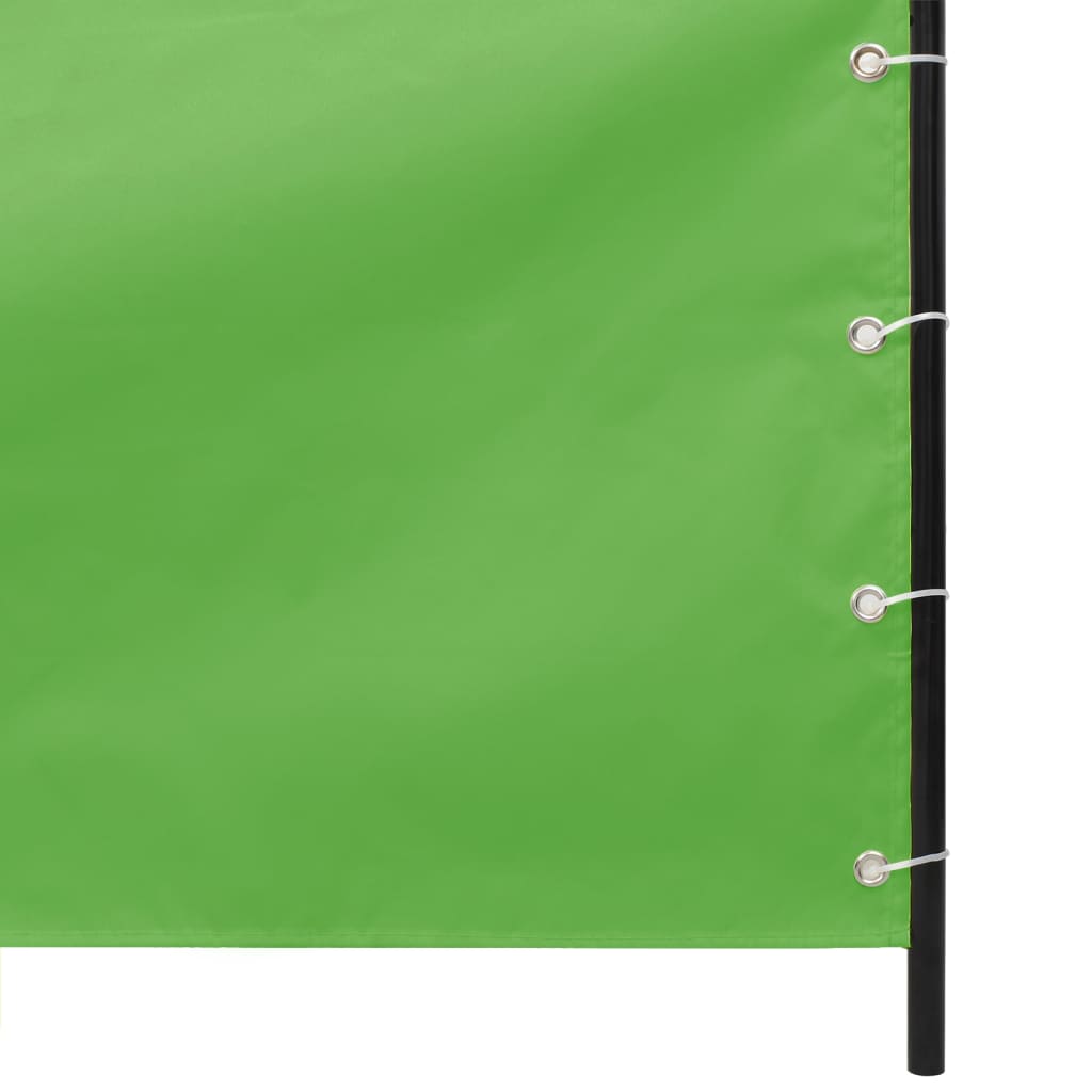 Vidaxl Balkon Bildschirm 120x240 cm Oxford Stoff hellgrün