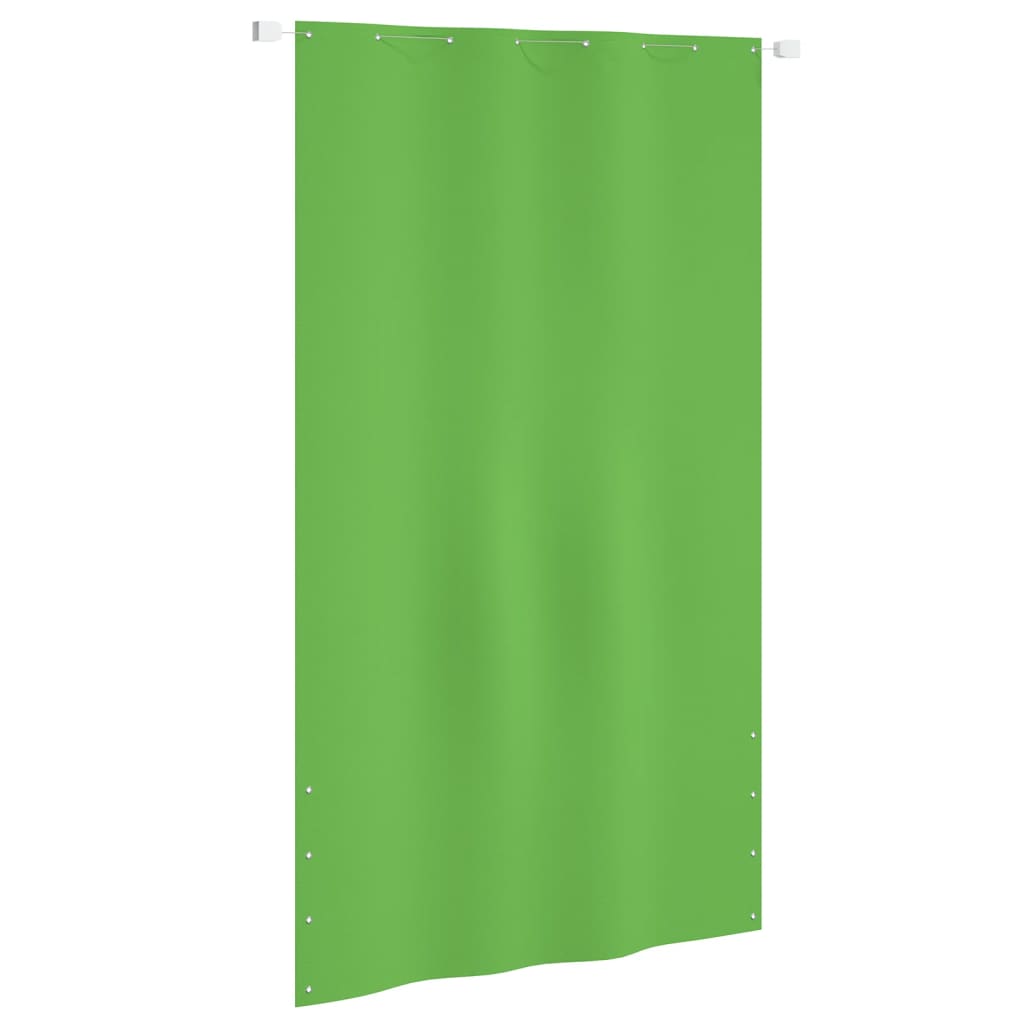Vidaxl Balkon Bildschirm 140x240 cm Oxford Stoff hellgrün