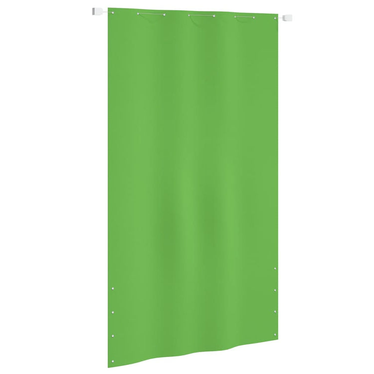 Vidaxl Balkon Bildschirm 140x240 cm Oxford Stoff hellgrün