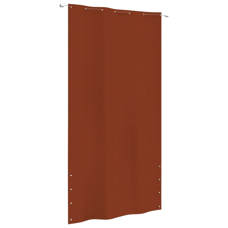 VIDAXL -Balkon -Bildschirm 140x240 cm Oxford Fabric Terracotta -Colored