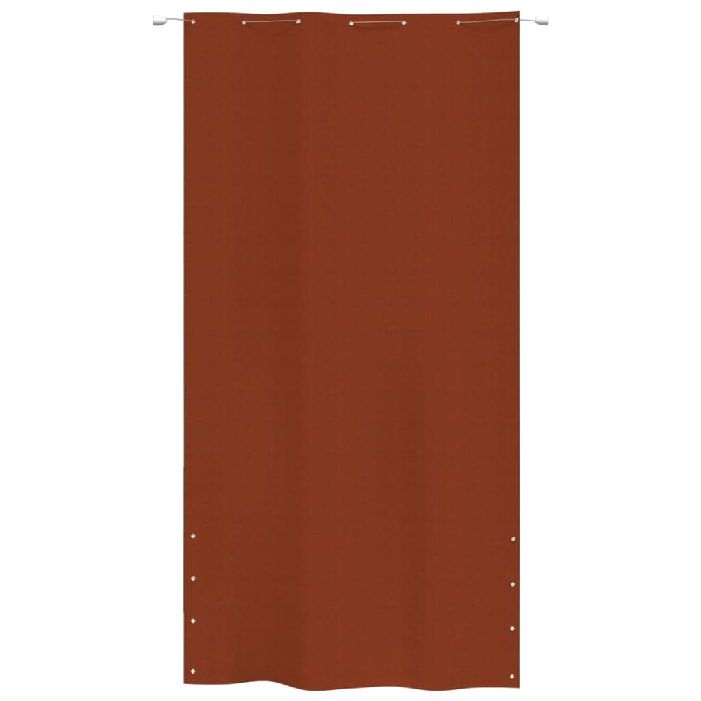 VIDAXL -Balkon -Bildschirm 140x240 cm Oxford Fabric Terracotta -Colored