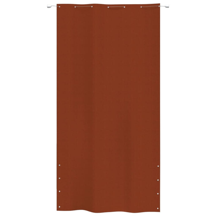 VIDAXL -Balkon -Bildschirm 140x240 cm Oxford Fabric Terracotta -Colored