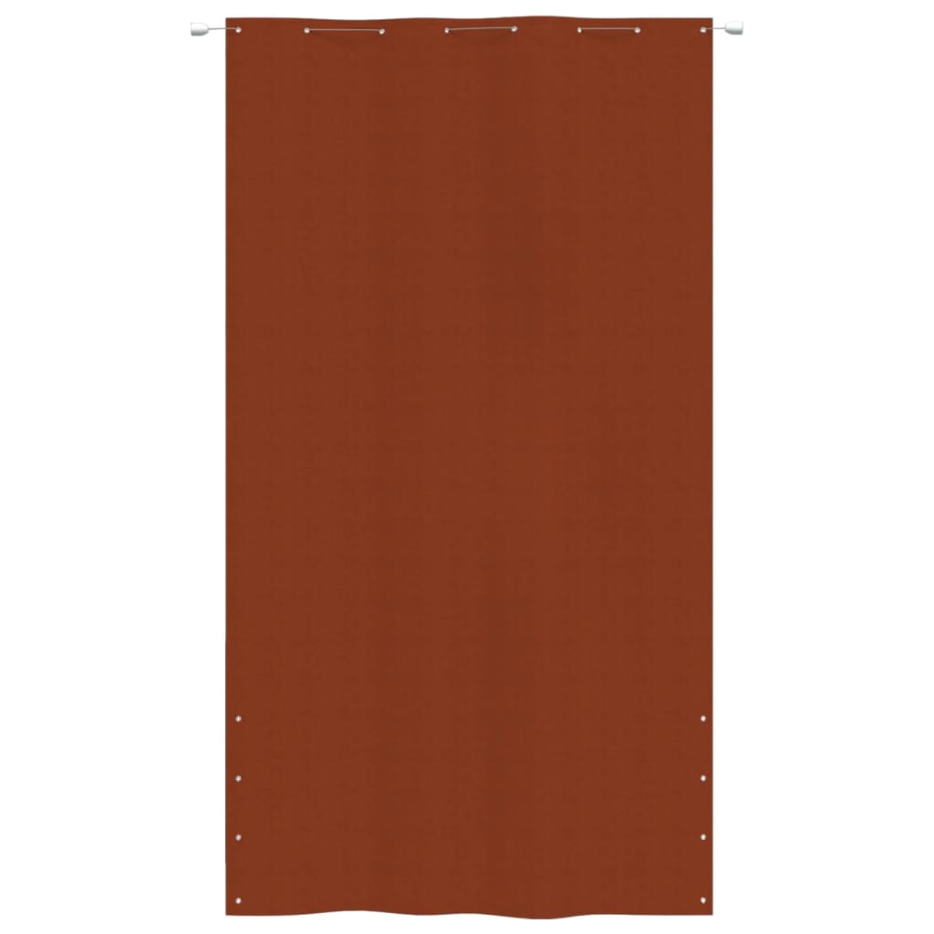 VIDAXL -Balkon -Bildschirm 160x240 cm Oxford Fabric Terracotta -Colored