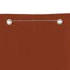VIDAXL -Balkon -Bildschirm 160x240 cm Oxford Fabric Terracotta -Colored
