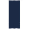 Vidaxl Balkon Bildschirm 100x240 cm Oxford Stoff blau